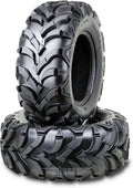 2X 24x8-12 ATV Tire Front Set 6PR for Kymco Maxxer 375 (2010)