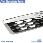 Front Chrome Grille Shell with Silver Insert for Subaru Forester (2011-2013)