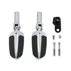 Chrome Footpeg Pedals Mount for Harley Softail Slim FLSS (2012 - 2017)