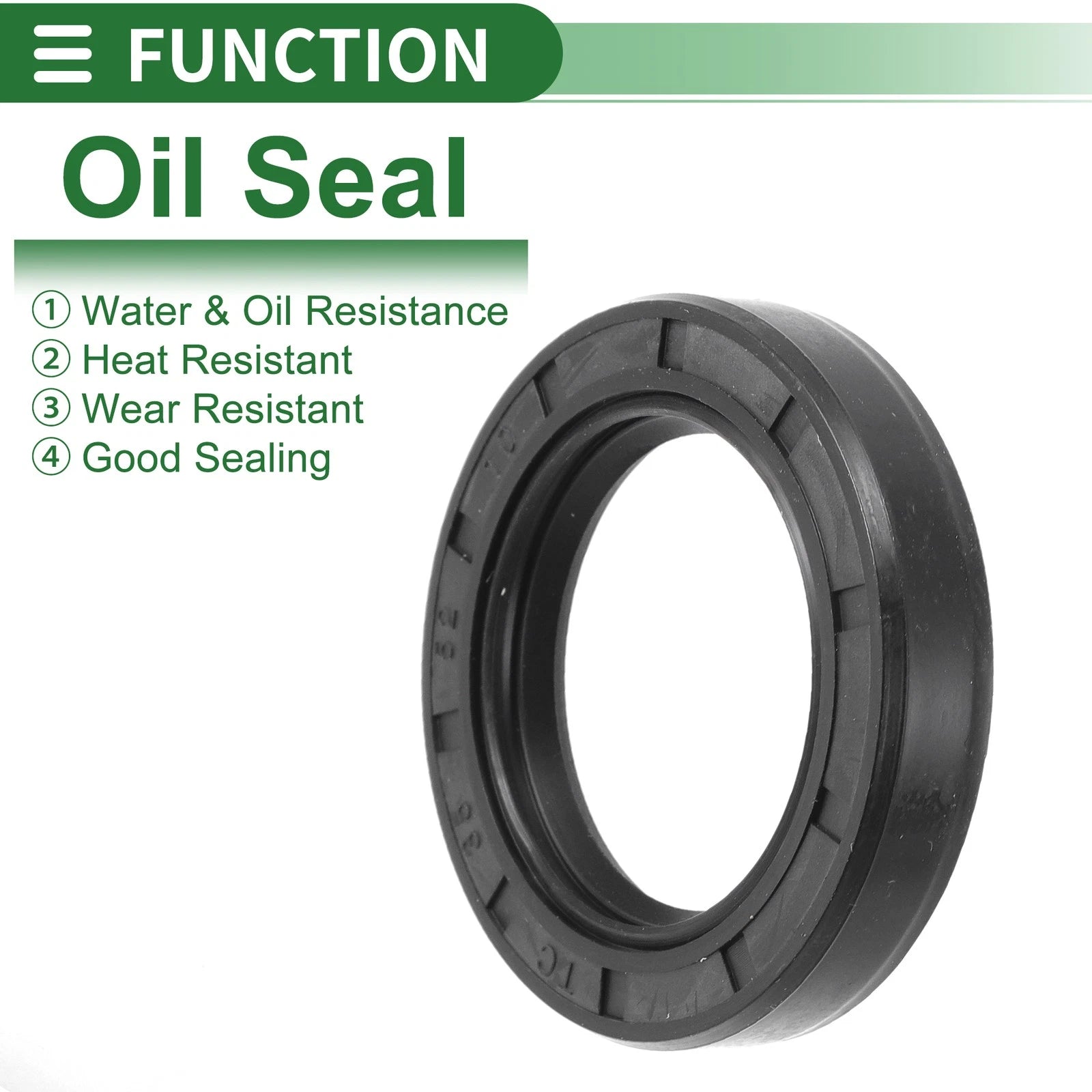 Set of 5 Oil Seal Rotary Shaft Seal NBR Rubber 35x52x10mm