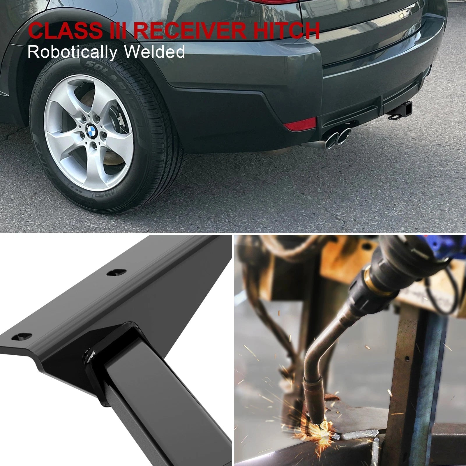 2 Inch Trailer Hitch Receiver for BMW X3 (2004-2010)