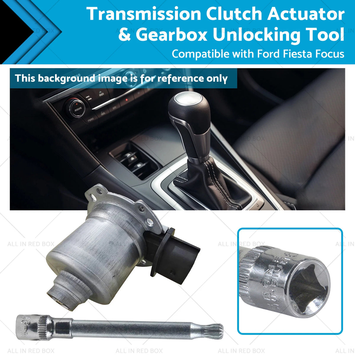 Transmission Clutch Actuator & Gearbox Unlocking Tool Kit for Ford Fiesta