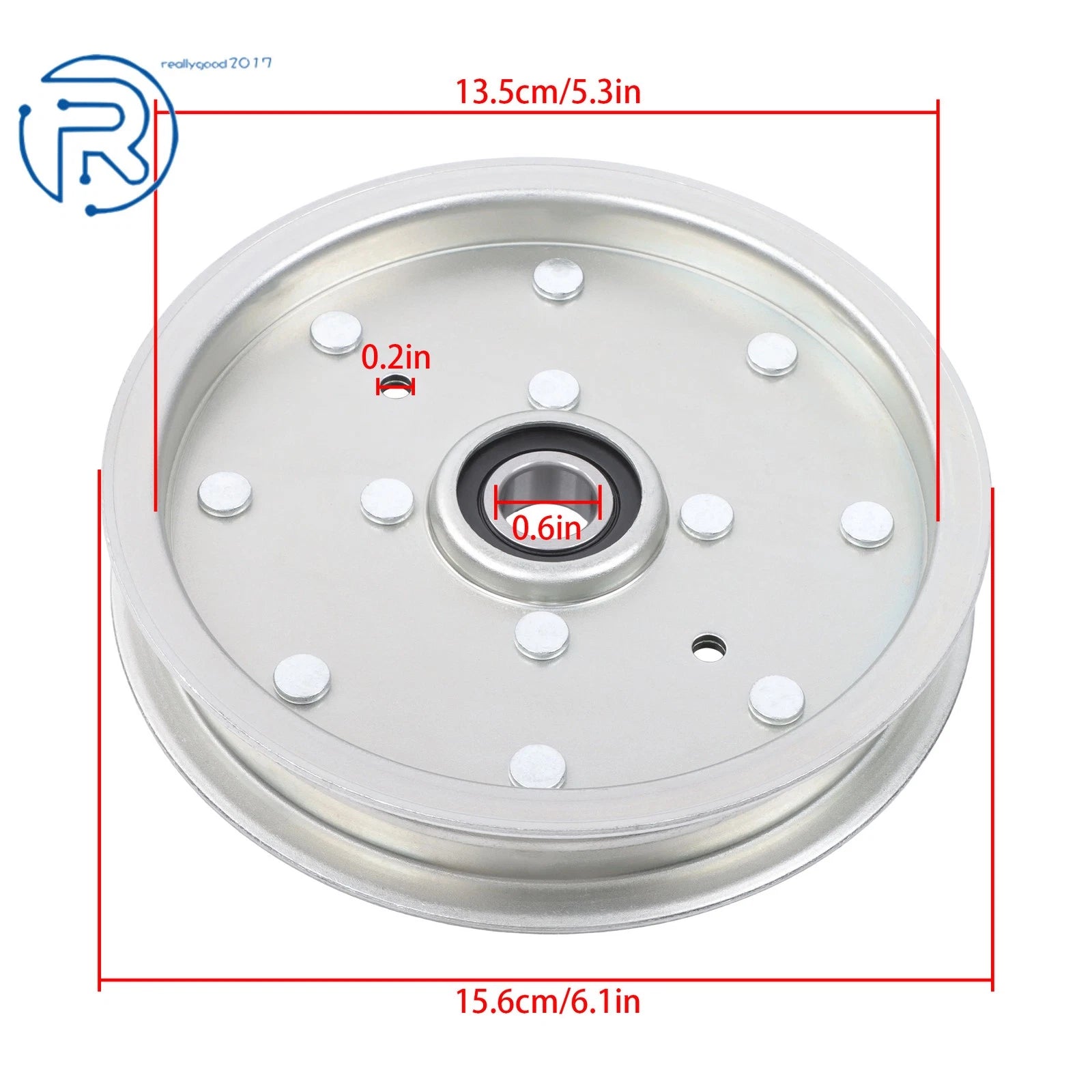 Deck Pulley AUC10172 for John Deere Z730M Z760R Z735E (2018–2023)