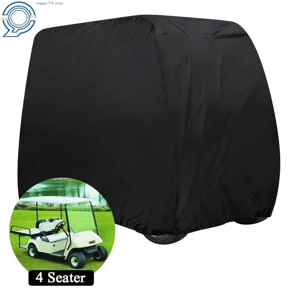 Waterproof Storage Cover for EZGO Club Car Yamaha Golf Cart (4 Passenger)