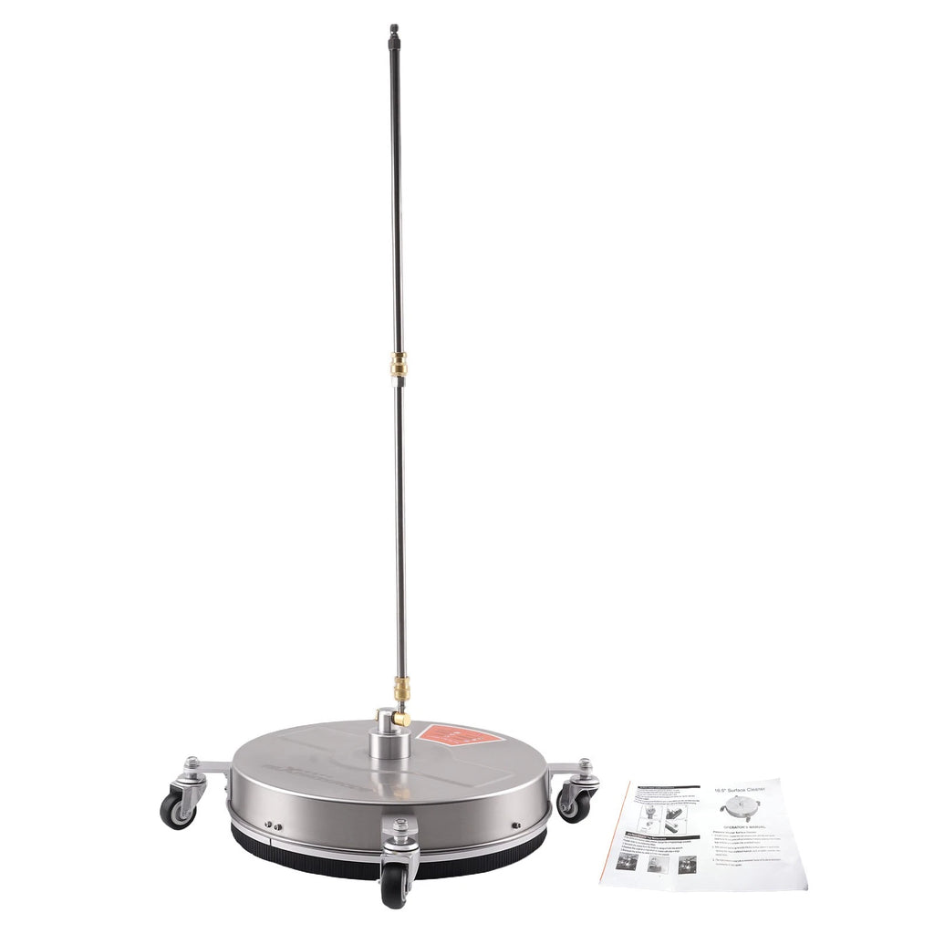 Pressure Washer Surface Cleaner for 4200 PSI Machines (16.5 Inch)