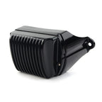 Black Front Voltage Regulator Cover Accent for Harley Bagger (1997–2011)