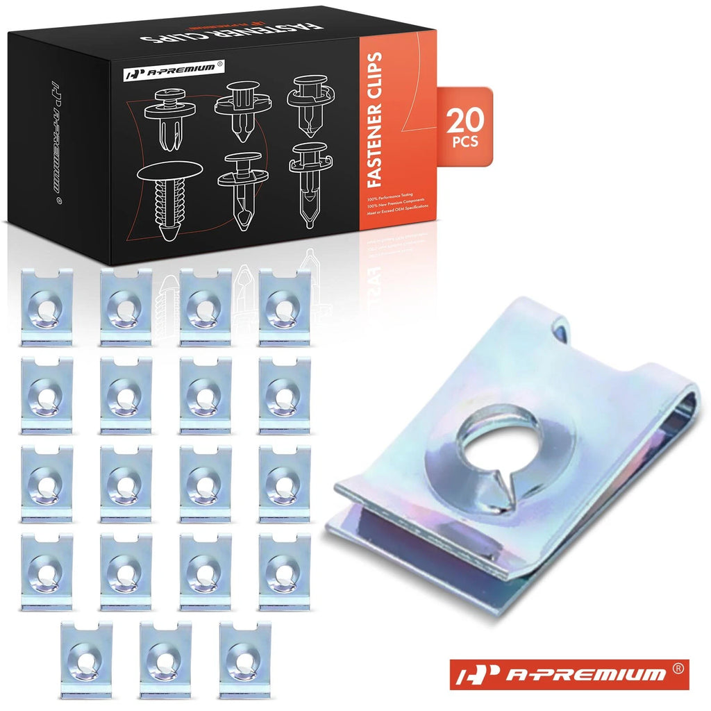 20Pcs Body Chassis Clip Nut Screw Fastener for BMW