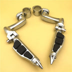 Chrome Stiletto Shape Foot Peg for Honda GoldWing VTX1300 Shadow Valkyrie (2001–2008)