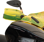 Klock Werks Flare Handguards for Harley-Davidson (Cable Clutch, Yellow Ice)
