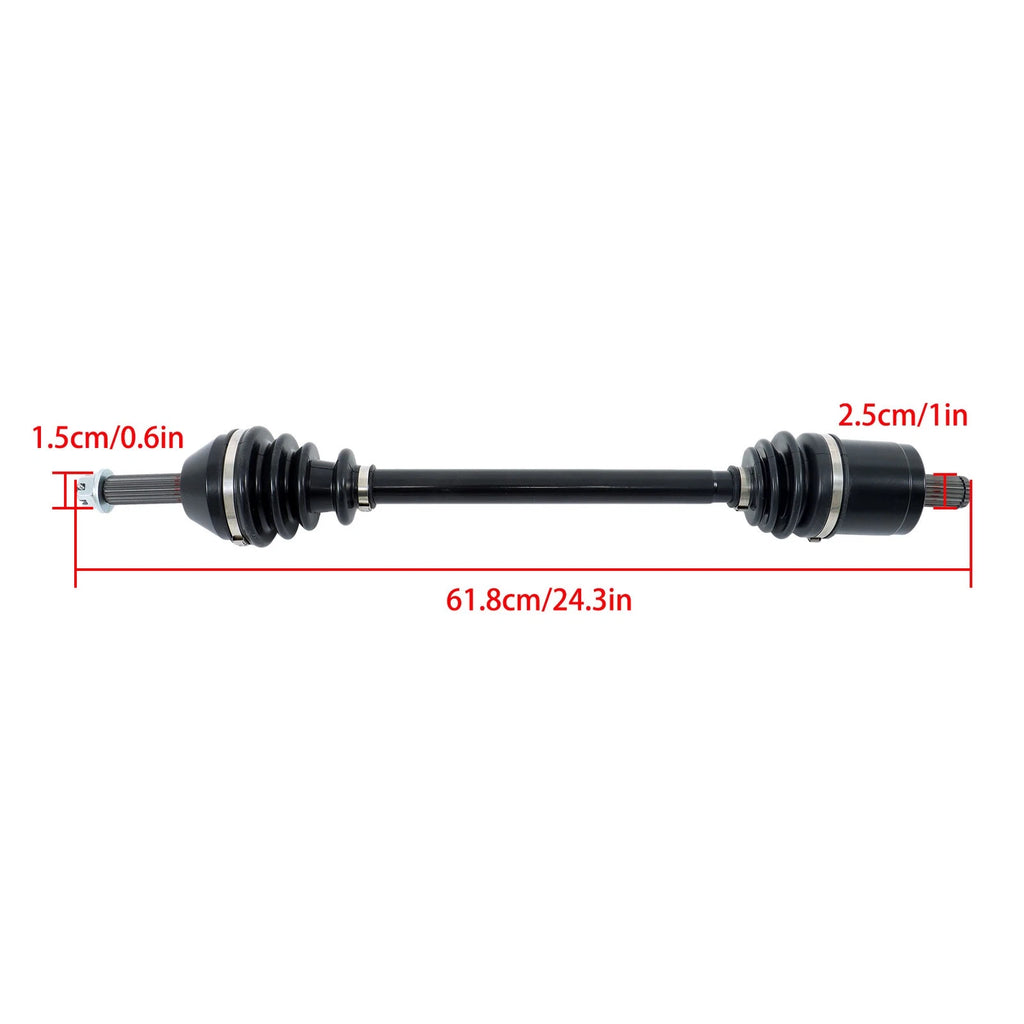 Set of 2 CV Axles for Polaris Ranger 500 XP 700 (2005–2007)