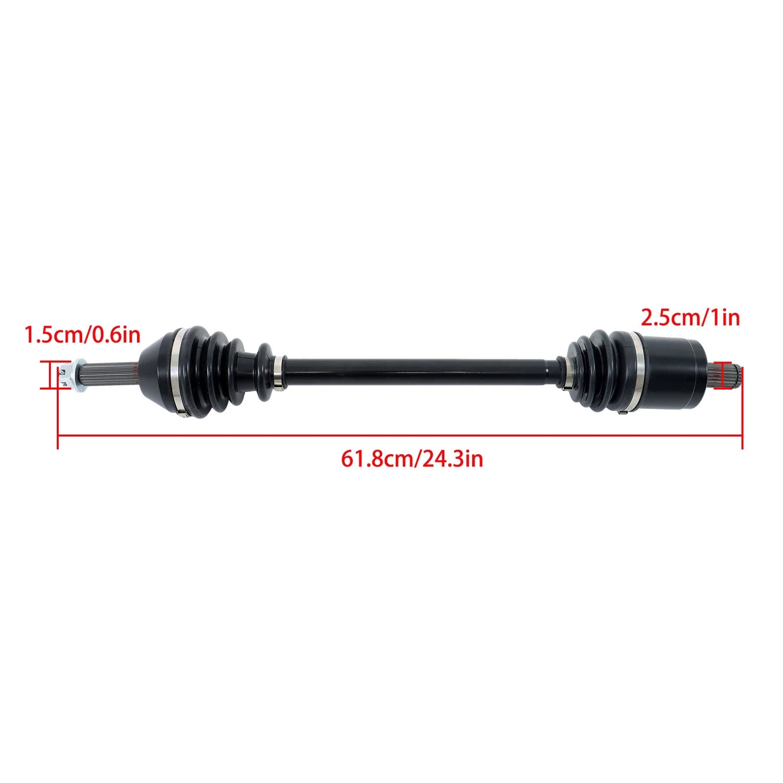Set of 2 CV Axles for Polaris Ranger 500 XP 700 (2005–2007)