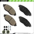 Front Ceramic Brake Pads Kit for Audi A7 Quattro (2015–2020)