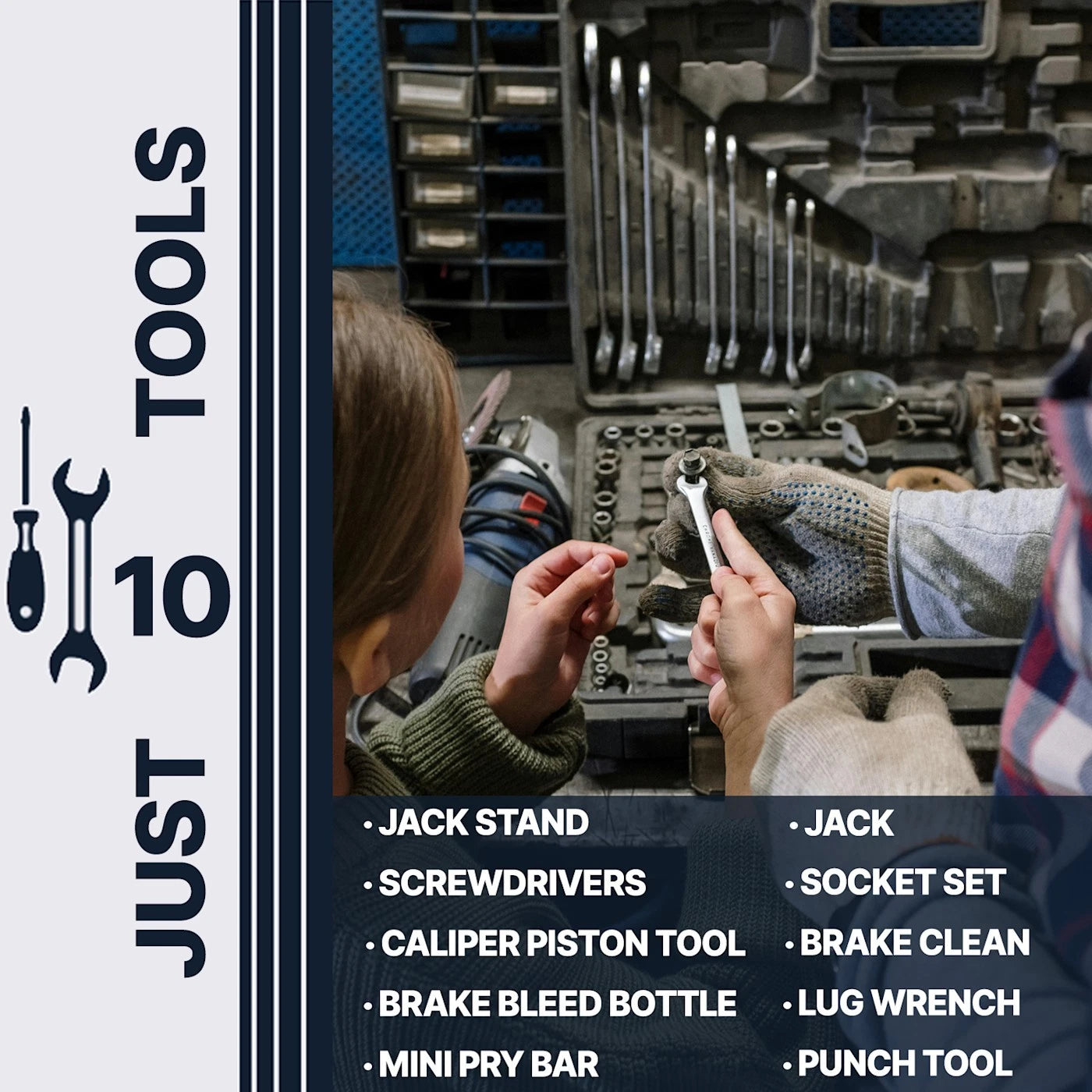 Brake Rotor and Pad Kit for Lexus GS300 (1993–2005) Front Solid RWD