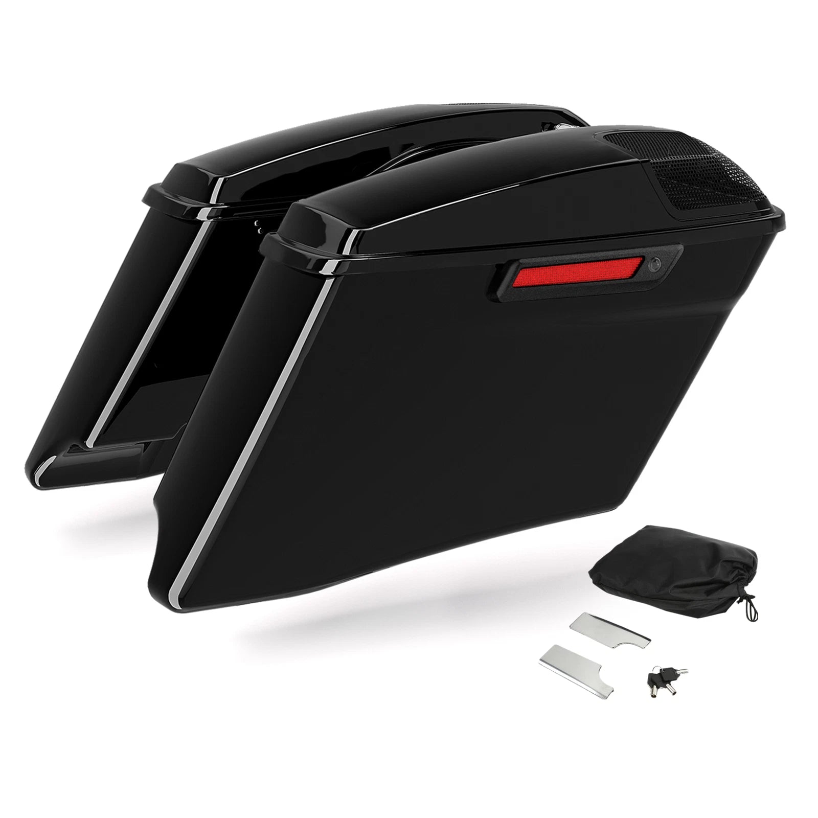 4'' Stretched Hard Saddlebags for Harley Touring (1993–2013)