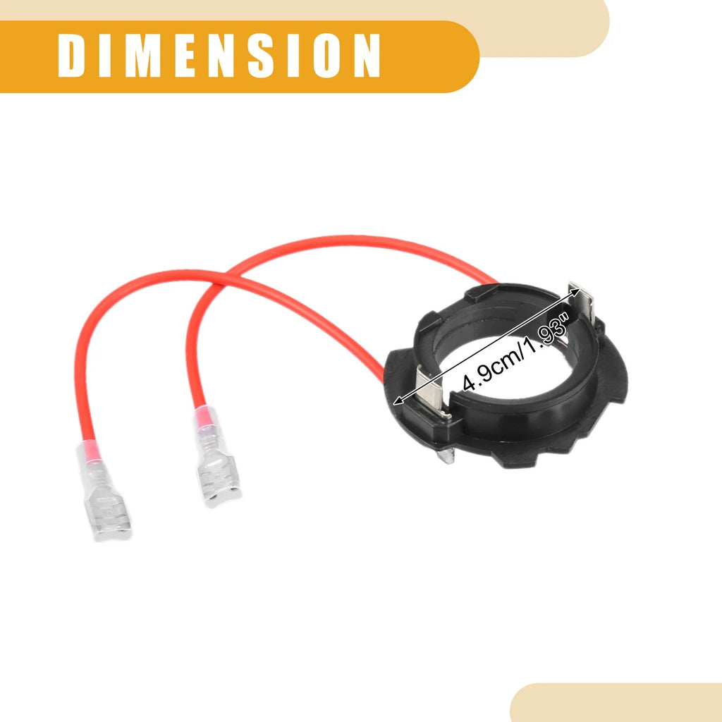 1 Pair LED Headlight Retainer Holder for Volkswagen H7 