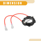 1 Pair LED Headlight Retainer Holder for Volkswagen H7 