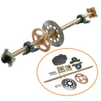 44" Rear Live Axle Wheel Hub Complete Kit for Go Kart Golf Cart ATV