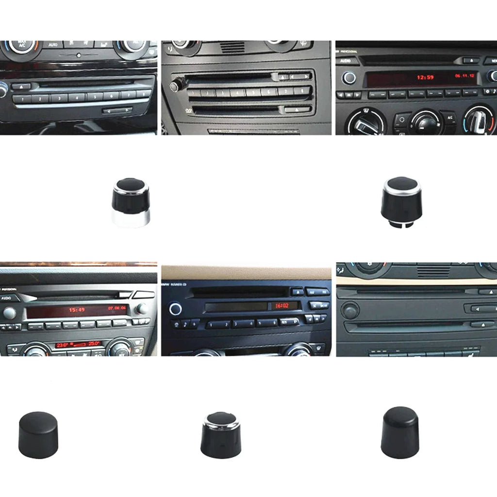 Center CD Player Volume Knob for BMW E90 E91 E92 E93 (2005–2012)