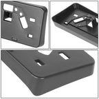 Front Bumper License Plate Mounting Bracket for Mercedes-Benz GLC63 AMG (2020–2021)