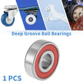 6302LLU Deep Groove Ball Bearing for Scooter Skateboard Wheel (15x42x13mm)