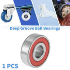 6302LLU Deep Groove Ball Bearing for Scooter Skateboard Wheel (15x42x13mm)