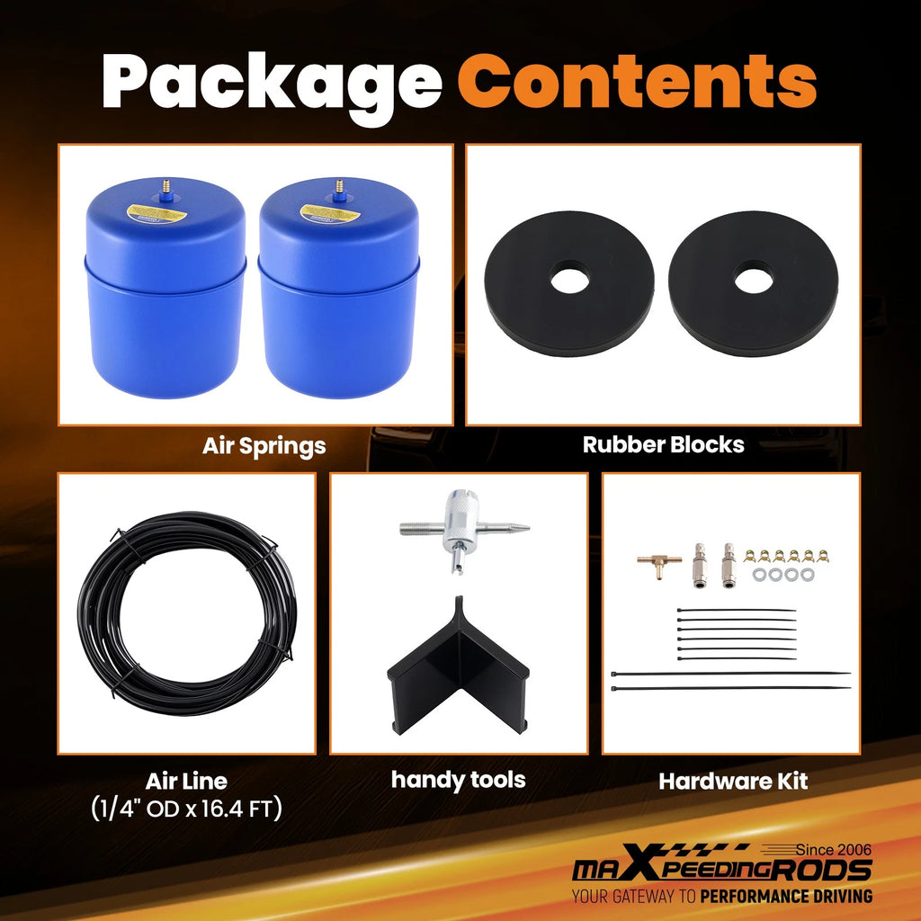 Rear Air Spring Bags Kit for Toyota 4Runner 4WD (2003–2009)