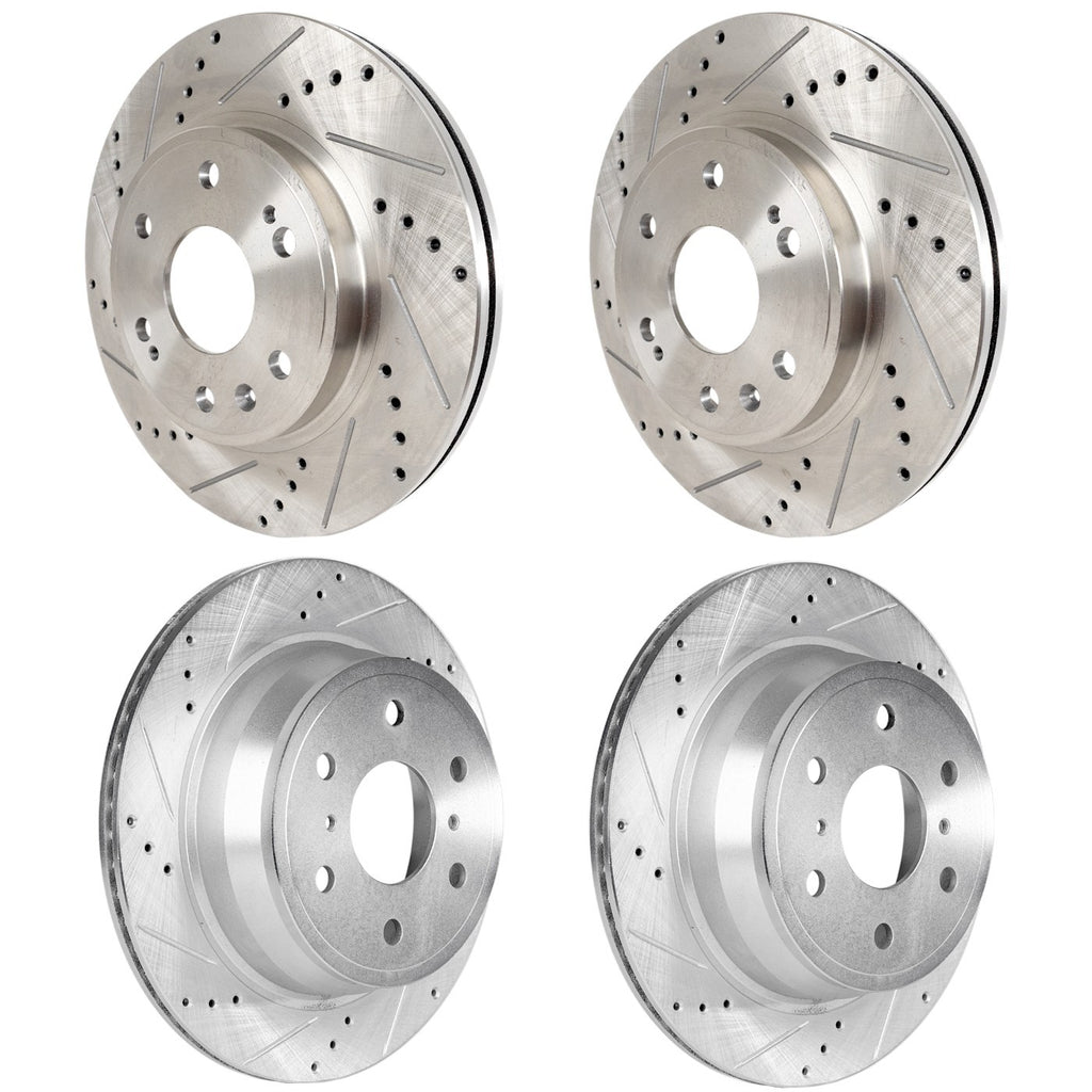 Set of 4 Brake Disc Rotors for Chevy Yukon Suburban Tahoe GMC XL