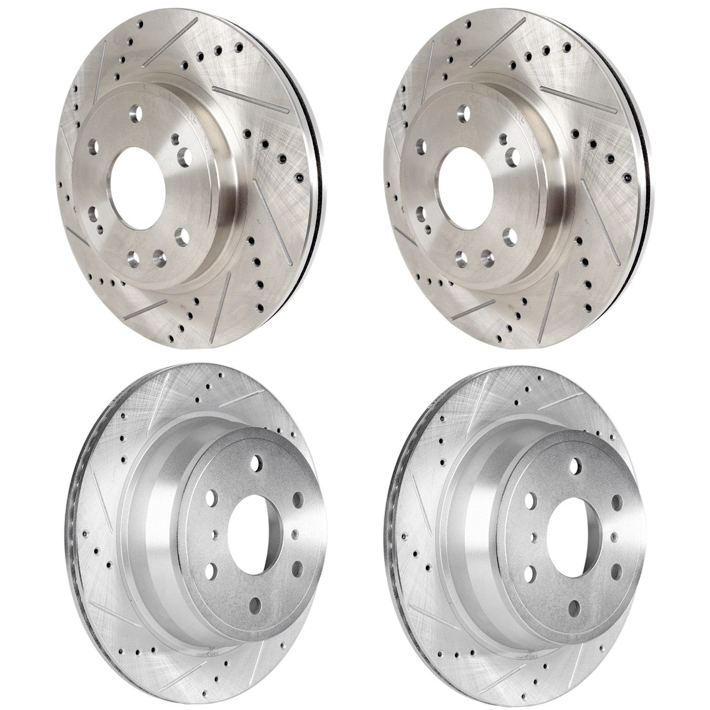 Set of 4 Brake Disc Rotors for Chevy Yukon Suburban Tahoe GMC XL