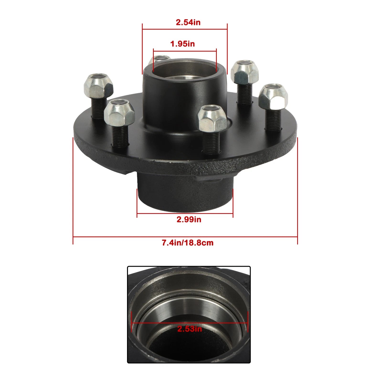 Set of 2 Southwest Wheel 6-Hole Rims for Make Model
