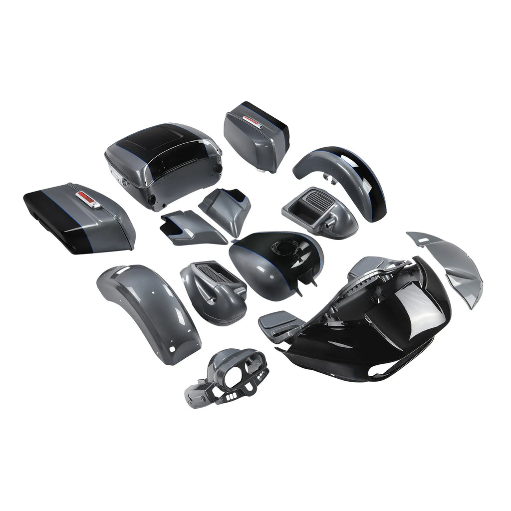 Fairings Body Kit for Road Glide Limited (2017–2023) Gauntlet Gray/Vivid Black