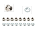 8pcs Wheel Flange Lug Nut Kit M10-1.25 for Honda TRX450R (2004–2009)