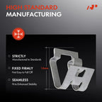 16mm Metal Spoiler Locking Fastener Clip for Toyota (50 Pcs)