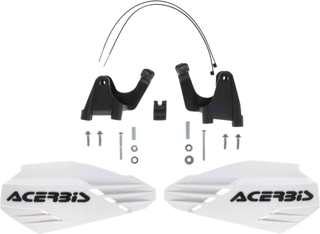 Acerbis K Linear Handguard for Offroad Motorcycles (2010–2023) White/Black