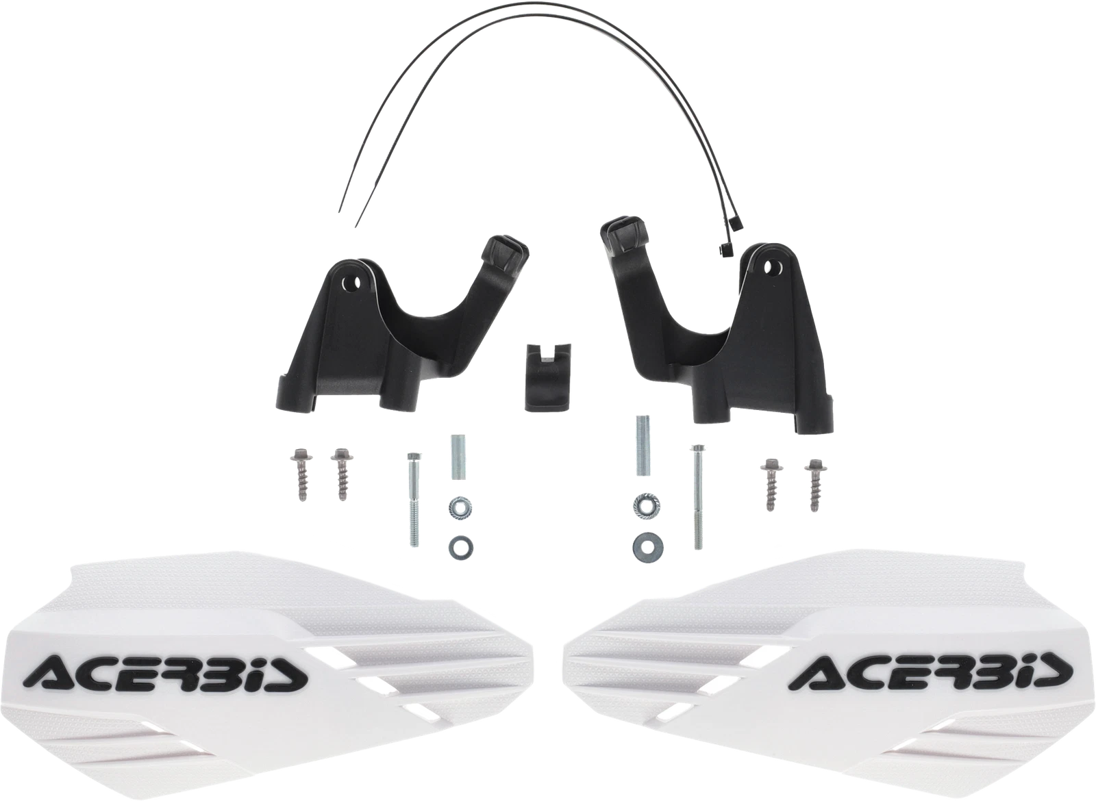 Acerbis K Linear Handguard for Offroad Motorcycles (2010–2023) White/Black