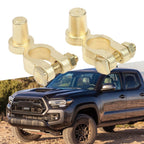 Pair of Brass Battery Terminals for Truck Boat Use (Positive Negative)