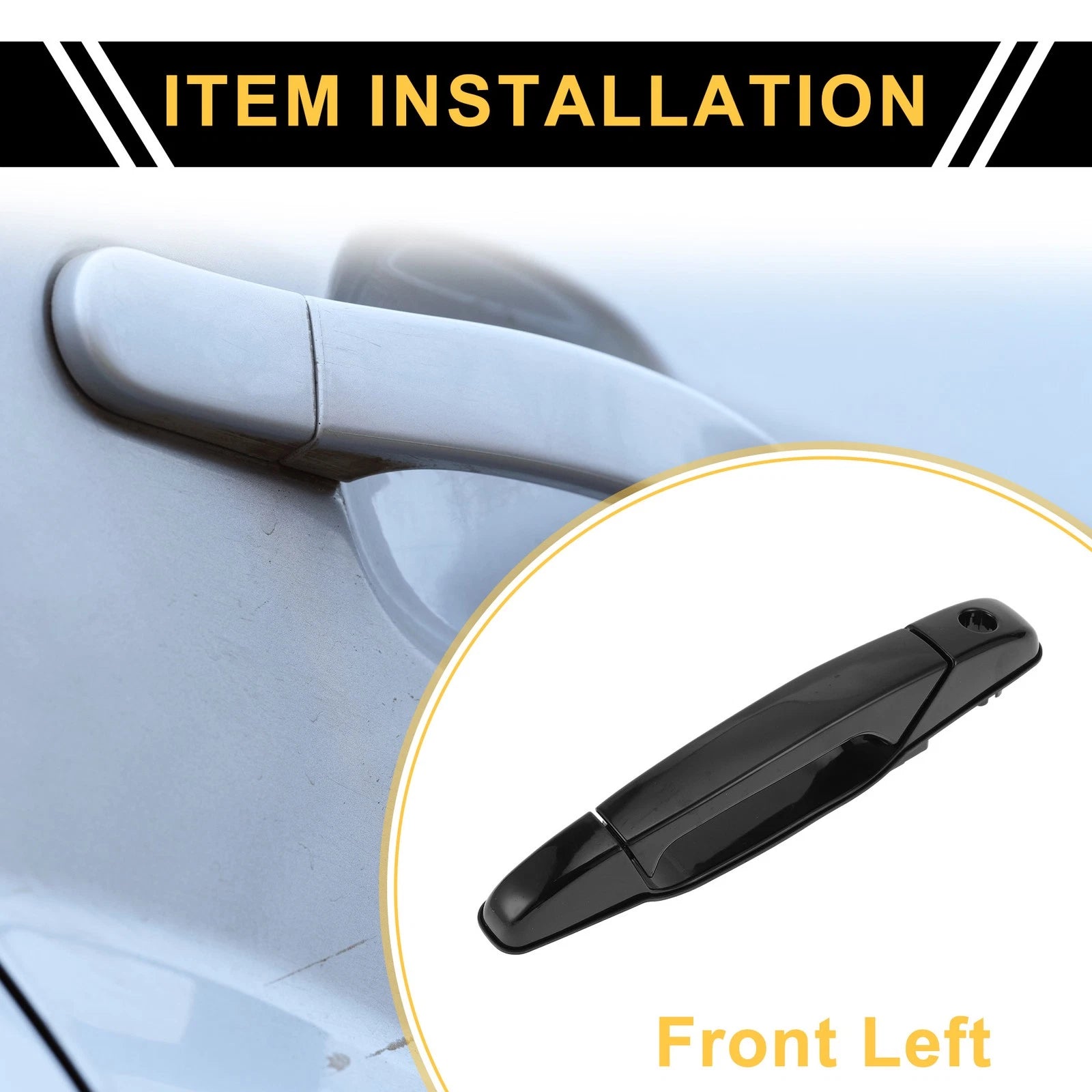 Front Left Exterior Door Handle for Cadillac Escalade (2007–2013) No.20828237
