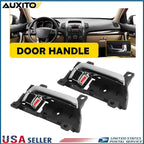 Pair Chrome Interior Door Handles for Kia Sorento (2011–2015)