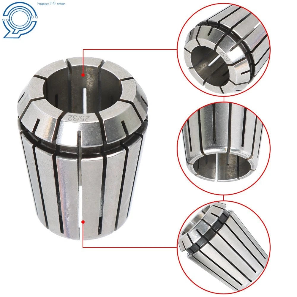 26 Pc ER32 Spring Collet Set for CNC Machine and Milling Lathe
