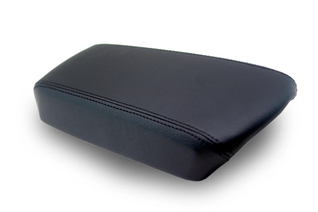 Center Console Armrest Cover for Ford Focus (2008–2011) Black Leather