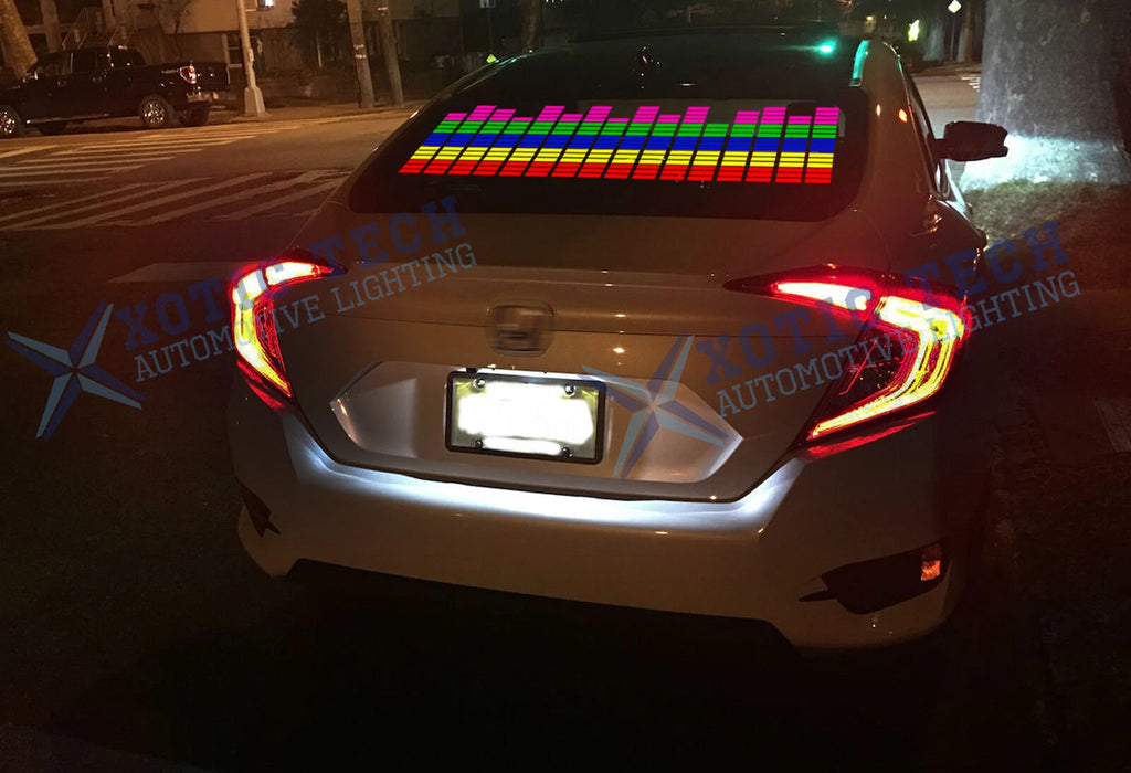 Music Color Rhythm LED Flash Light Sound-Activated Equalizer Lamp for Car (2020-2024)