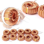 10pcs Toroid Cores Common Mode Inductors 100uH 6A 13mm