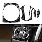 Carbon Fiber Gear Shift Panel Cover Trim for Honda Civic 2006-2011
