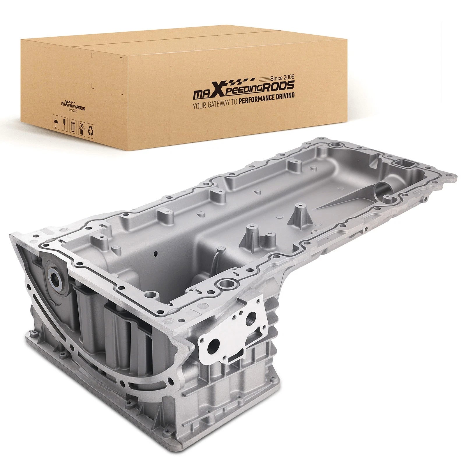 Aluminum Oil Pan for Ford F-250 F-350 F-550 6.7L V8 (2011–2019) DC3Z-6675-A