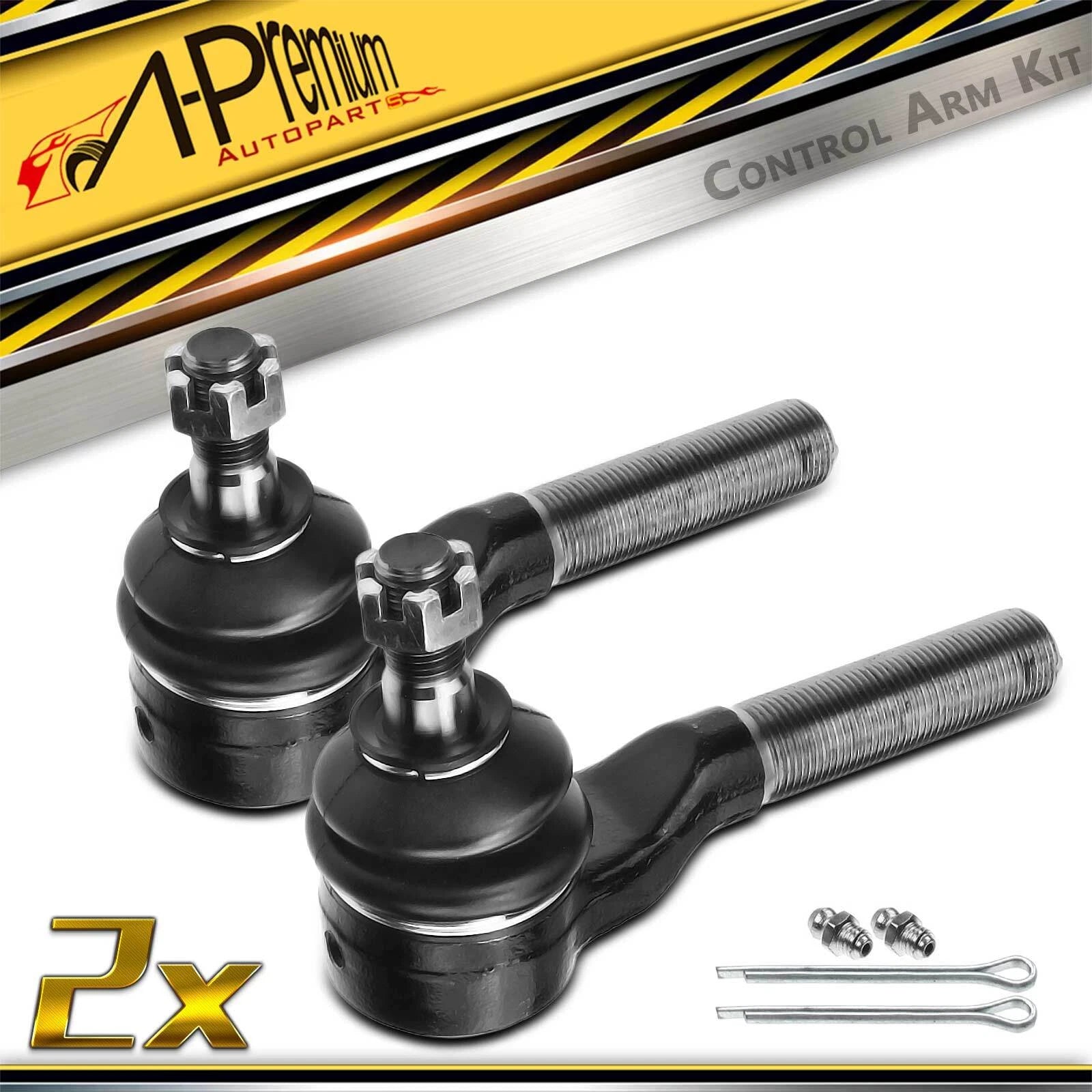 2X Front Inner Tie Rod End for Chevy Blazer (1995–1998)