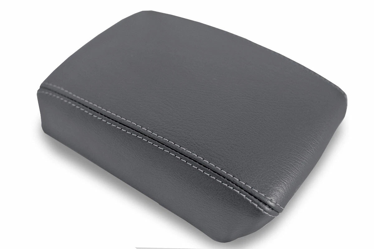 Leather Console Lid Armrest Cover for Suzuki Reno (2008) - Gray
