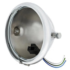 Motorcycle Headlamp Housing Bucket Chrome Side Mount for 5-3/4 Inch (2000–2025)