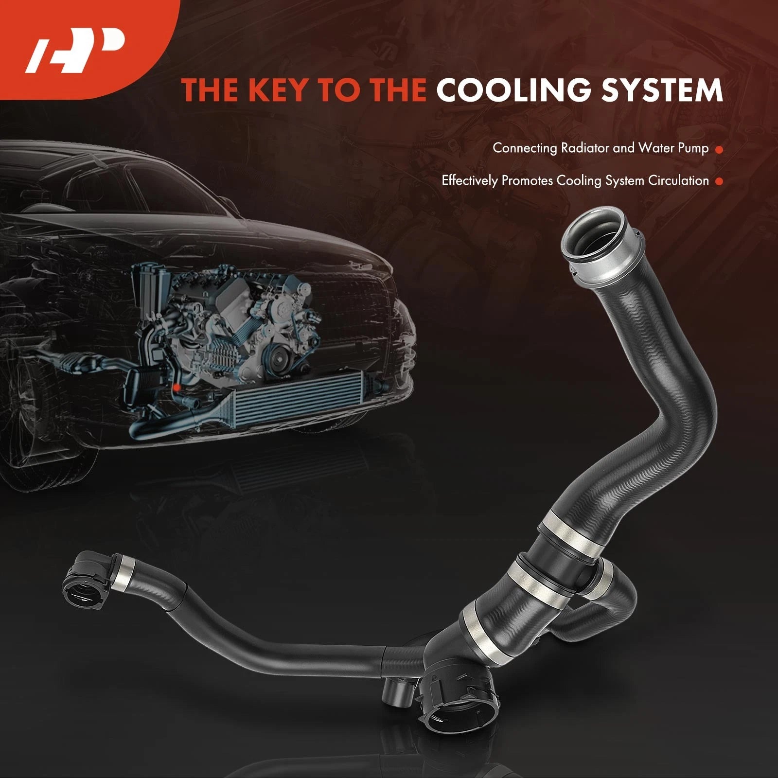 Radiator Coolant Hose for Mercedes-Benz S550 C217 (2014–2017)