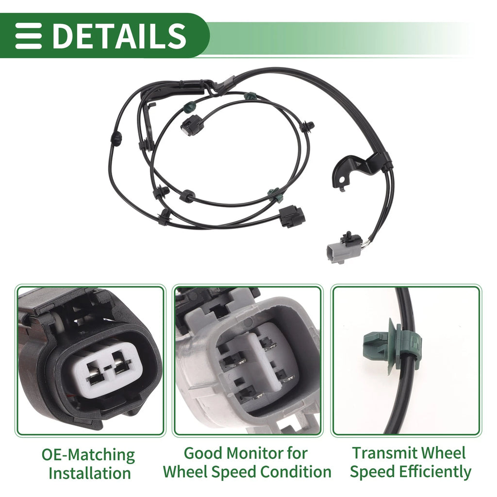 ABS Wheel Speed Sensor No. 8951660090 for Toyota 4Runner (2010–2023)