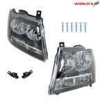 Set of 2 Headlight Replacement for Chevy Avalanche/Suburban/Tahoe