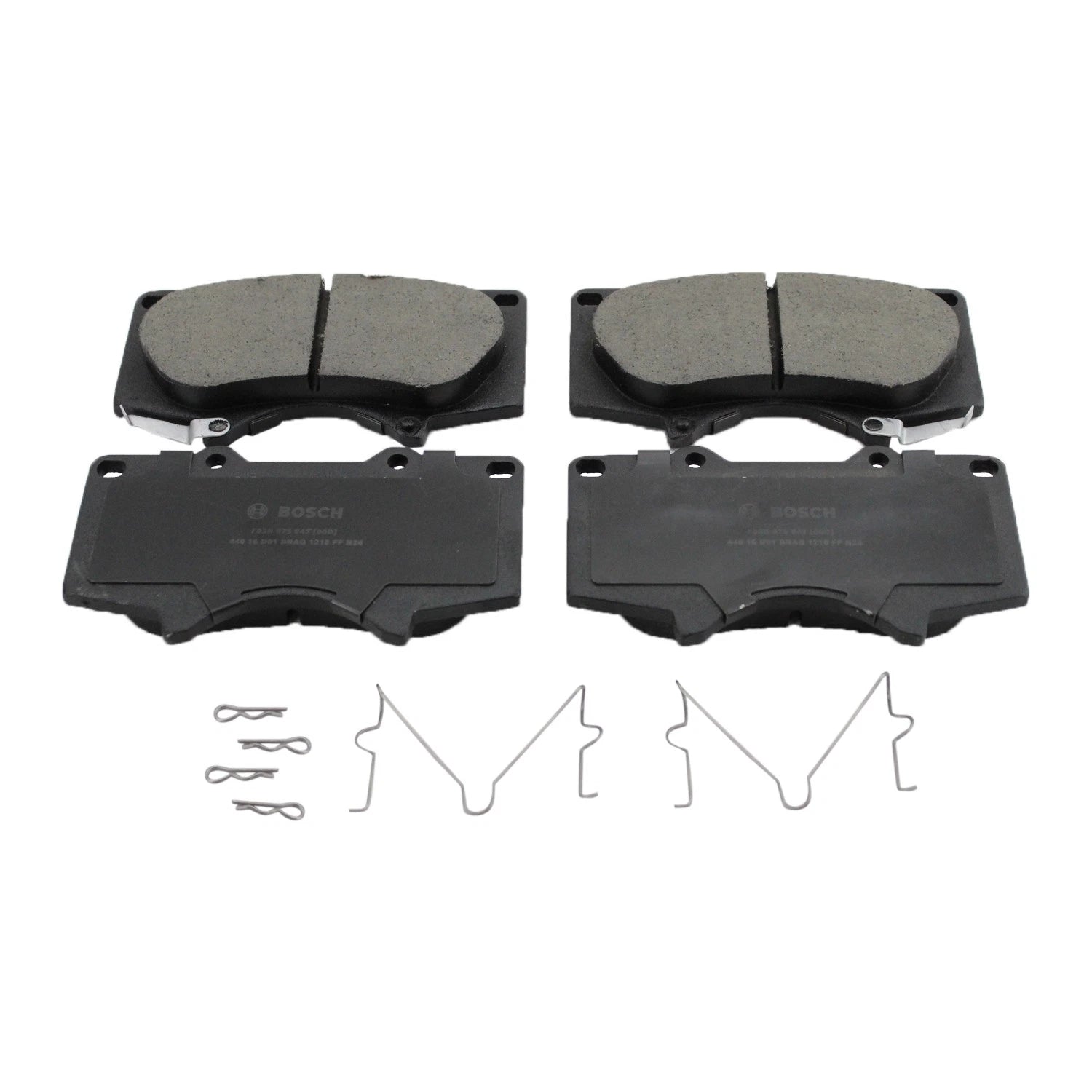 DuraGo Front Rotors & Bosch QuietCast Ceramic Pads for Lexus GX470, 4Runner (2003–2009)